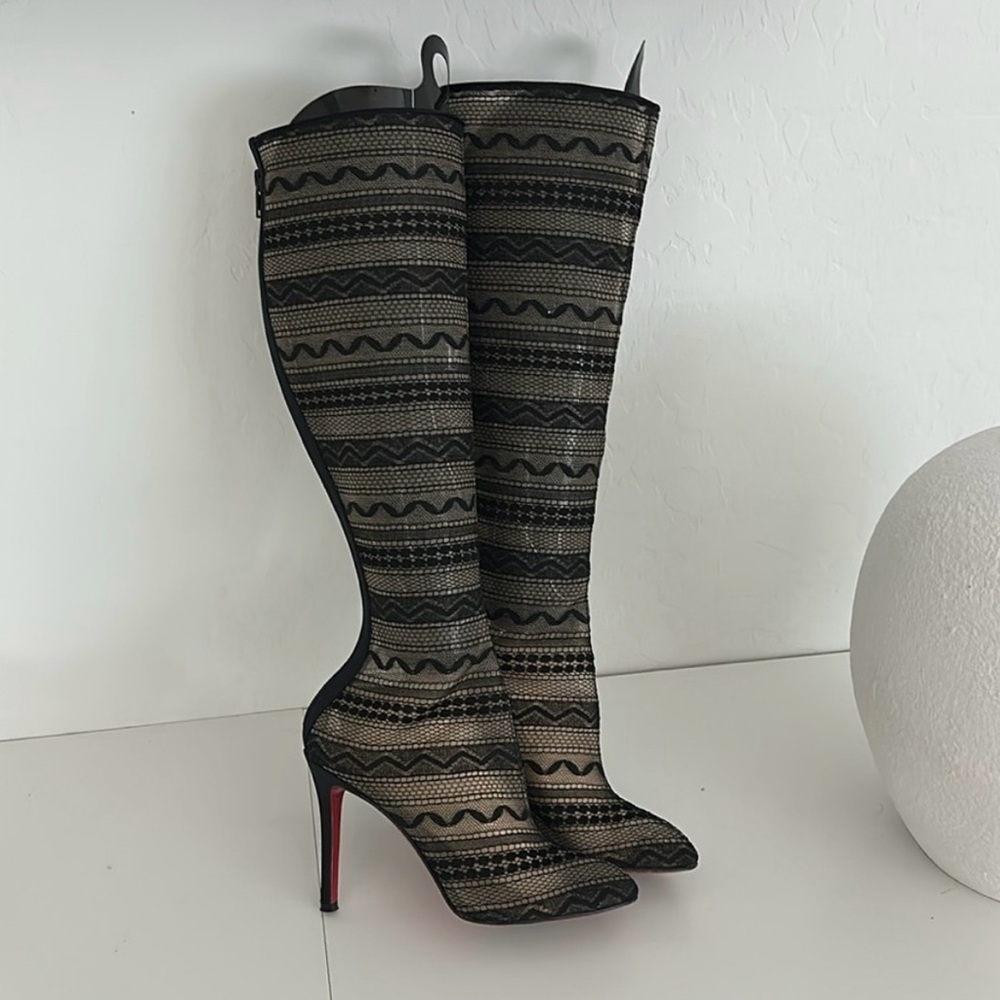 Christian Louboutin Paola 100 Stiletto Boots